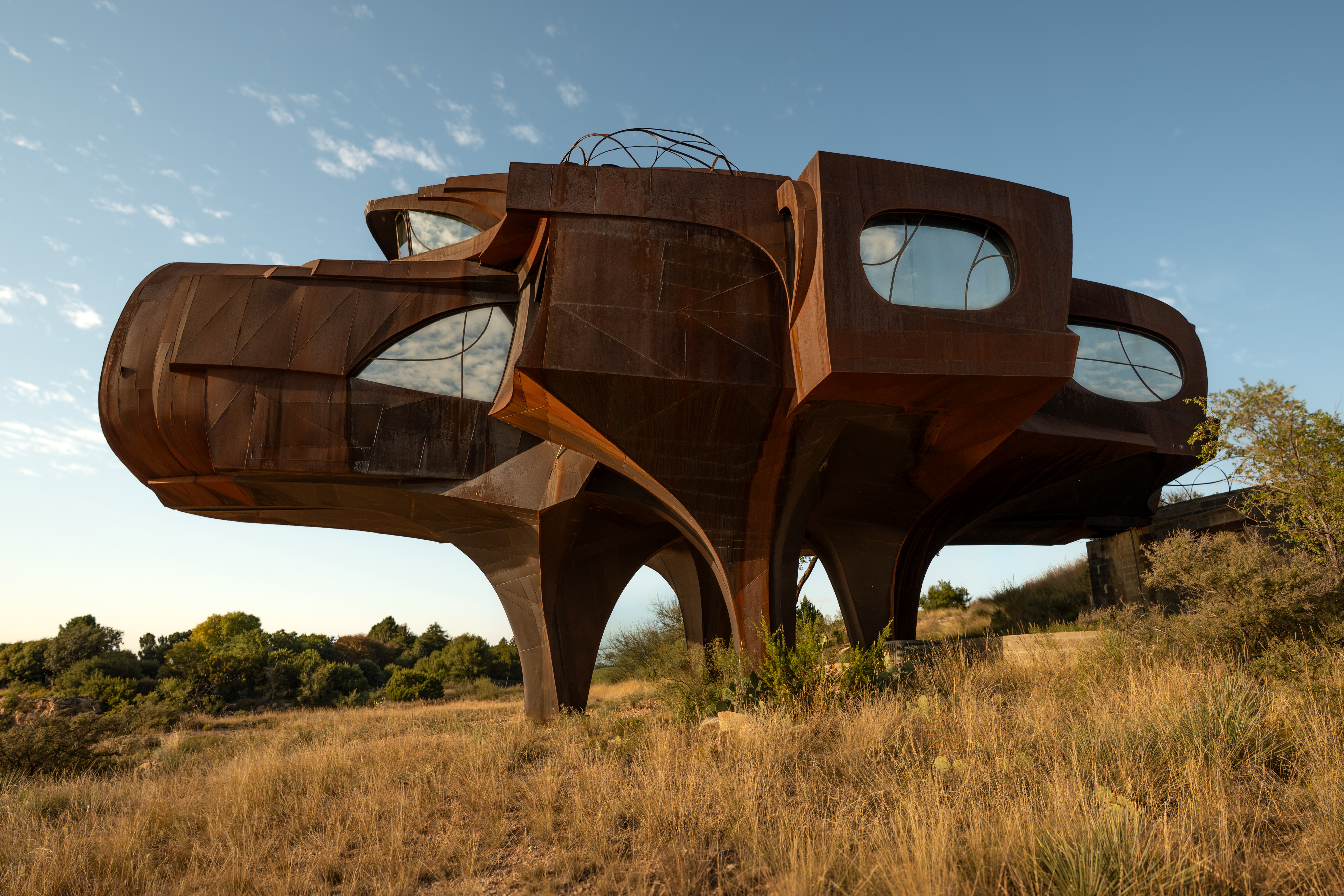 Frank Bruno Steel House, Ransom Canyon, NM